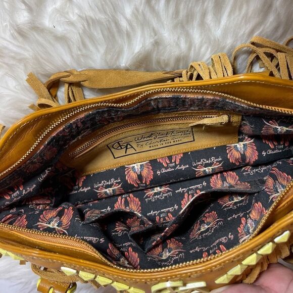 Wood Stock Ranch By Christian Audigier Fringe Bag - Picture 5 of 7